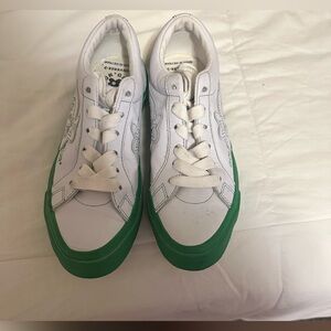 White and Green Sneakers Golf EUR All Star Converse